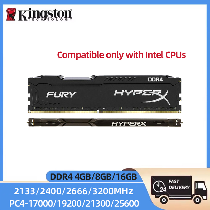 Ddr4 3200 16Gb - HyperX Fury แรม DDR4 ขนาด 4GB