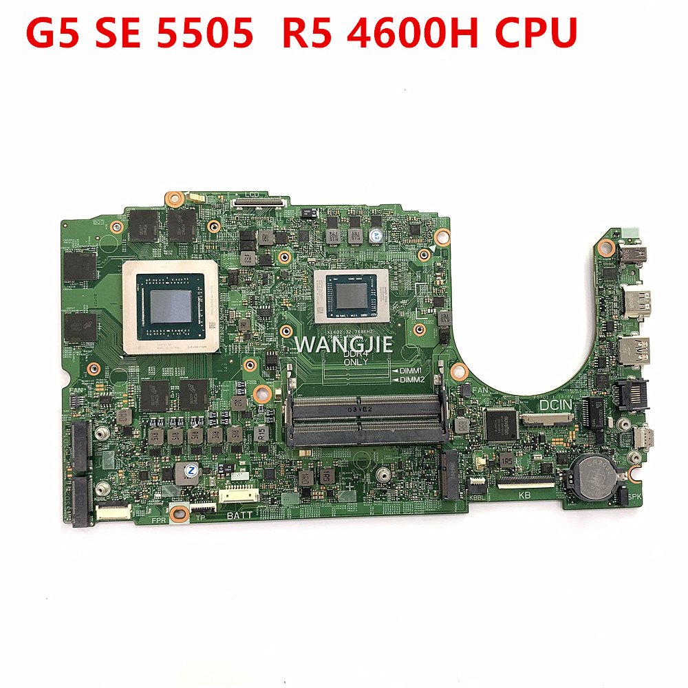 Ddr4 16Gb - 19802-1 เมนบอร์ดสำหรับแล็ปท็อป DELL G5 SE 5505