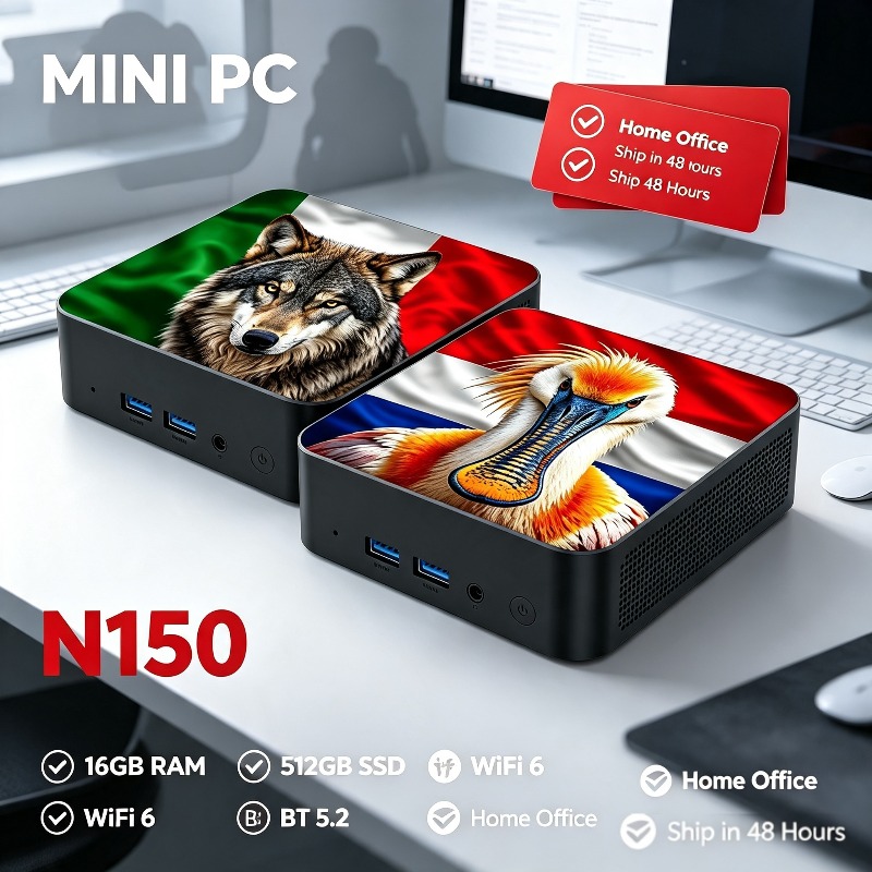 Ddr3 Ram - มินิพีซีคอมพิวเตอร์รุ่นใหม่ Intel Core N150 RAM 16GB