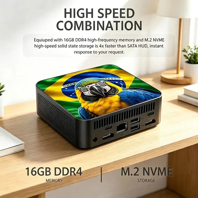 มินิพีซีธงชาติเม็กซิโกบราซิล I - Ddr3 Ram บทวิจารณ์และราคา