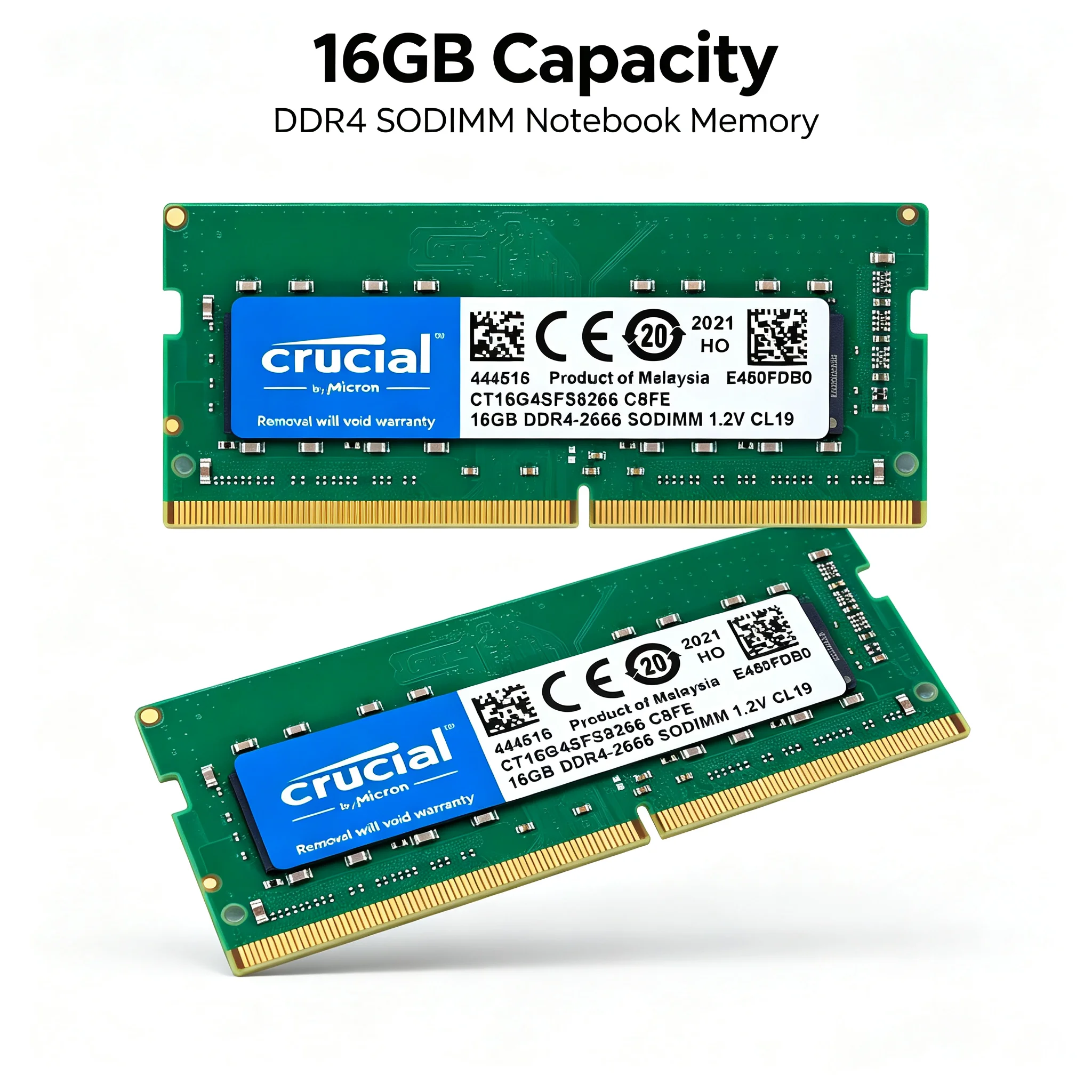 Crucial แรมสำหรับแล็ปท็อป DDR4 - Ddr4 2400Mhz บทวิจารณ์และราคา