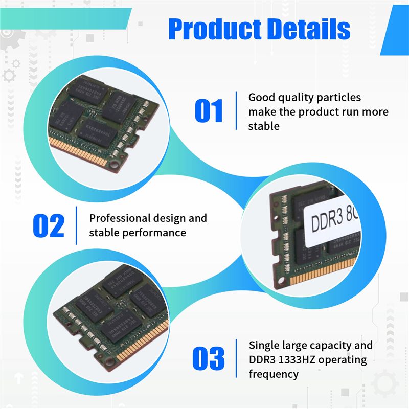 8GB DDR3 1333MHZ Ecc Ram หน่วย - Ecc Ram Server บทวิจารณ์และราคา