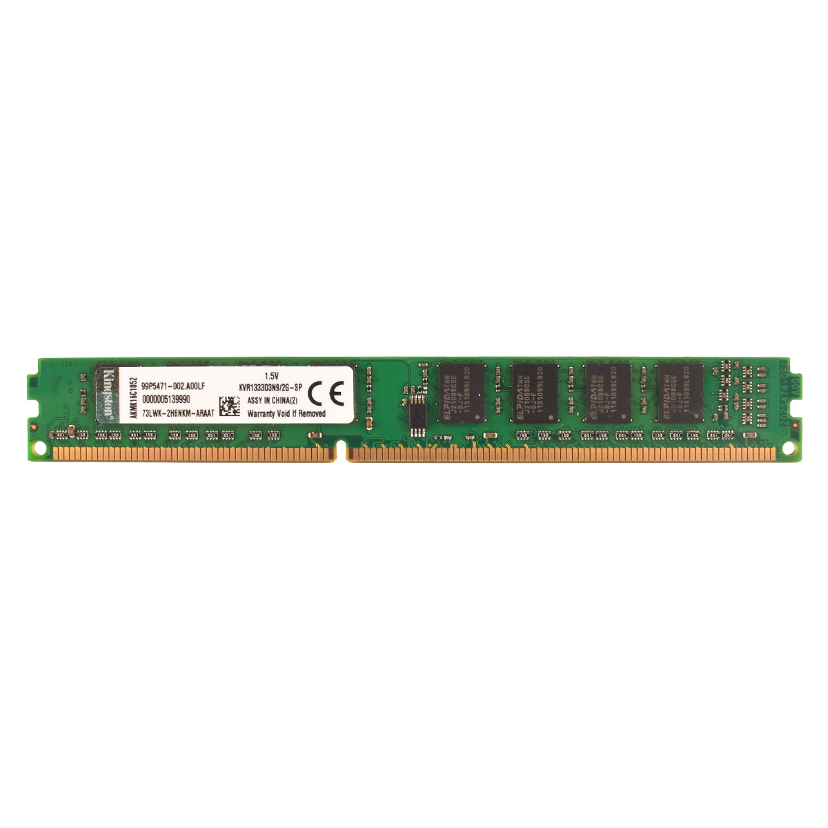 Kingston Memoria RAM DDR2 2GB  - Ddr2 Ram บทวิจารณ์และราคา
